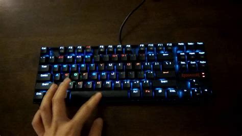 Redragon Keyboard How To Turn On Lights